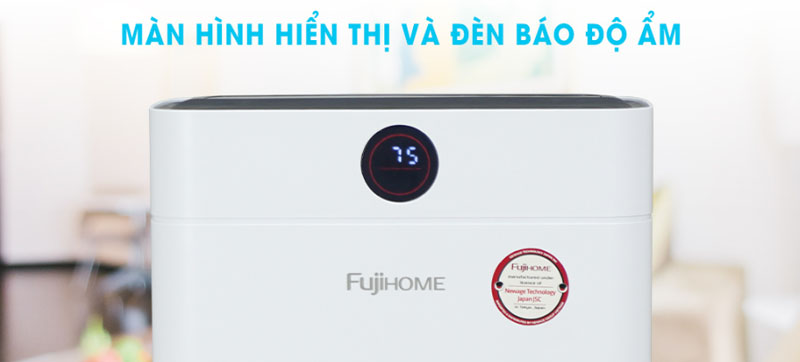 Máy hút ẩm Fujihome DH18W-HEPA - Hàng chính hãng