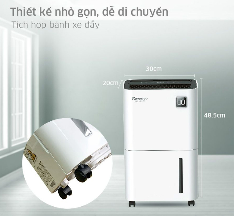 Máy hút ẩm Kangaroo KGDH16 - Hàng chính hãng