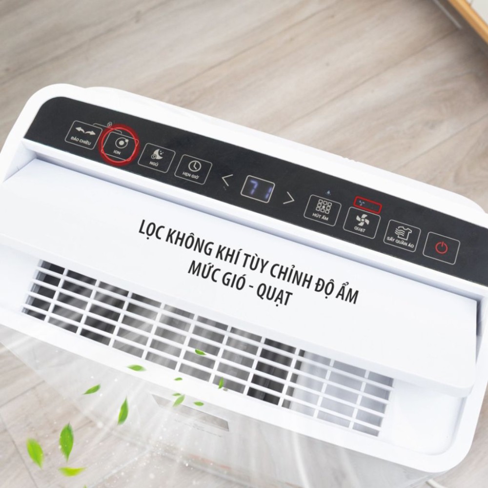 Máy hút ẩm kết hợp lọc không khí Kalpen Q1 - Hàng chính hãng