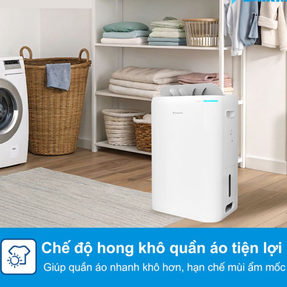 Máy hút ẩm và lọc không khí Daikin JPF12AV2  - Hàng chính hãng