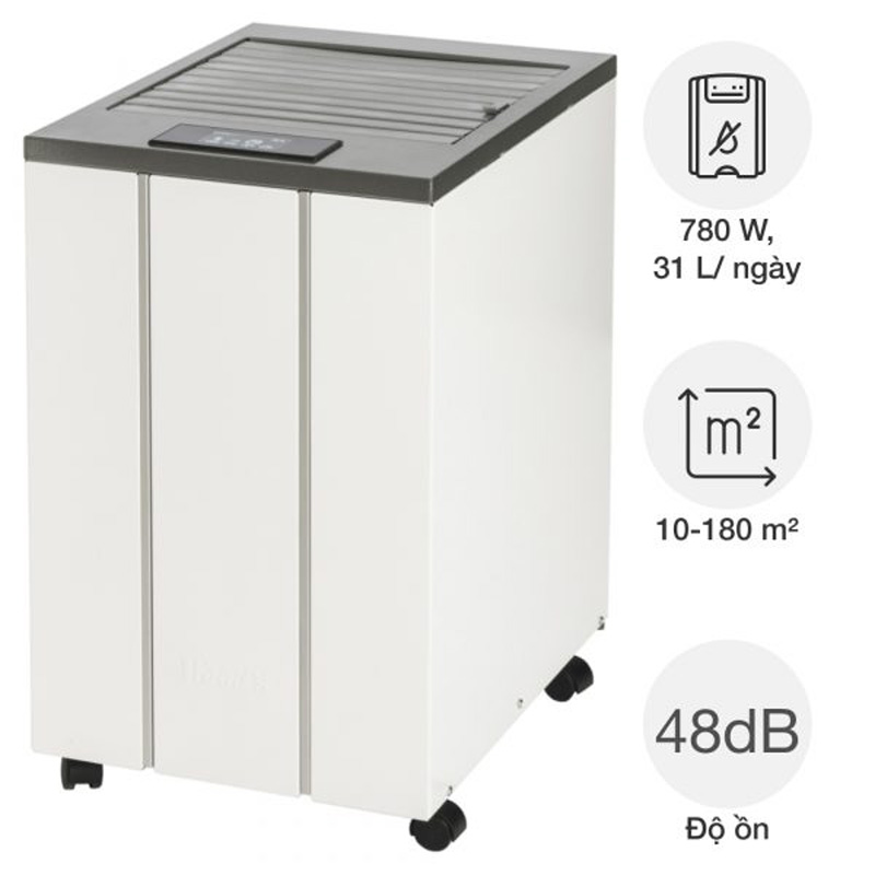 Máy hút ẩm Wood’s LD48 Pro - Hàng chính hãng