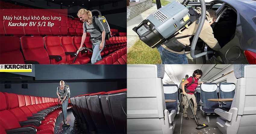 Máy hút bụi Karcher BV 5/1 BP - Hàng chính hãng