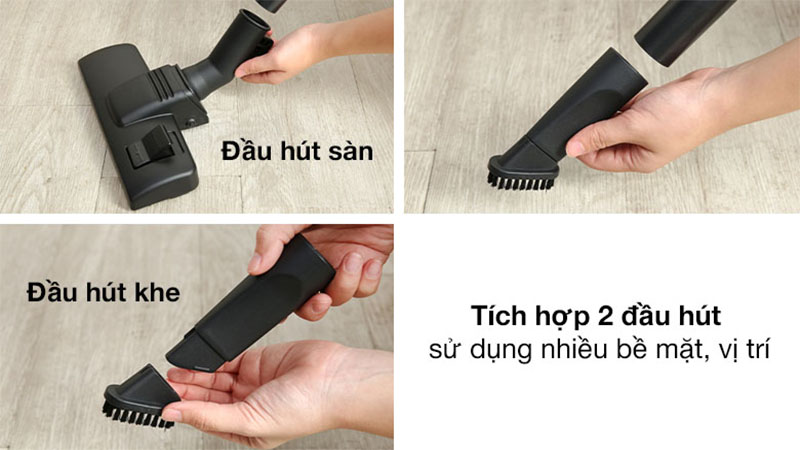 Máy hút bụi Samsung VC18M2120SB/SV - Hàng chính hãng