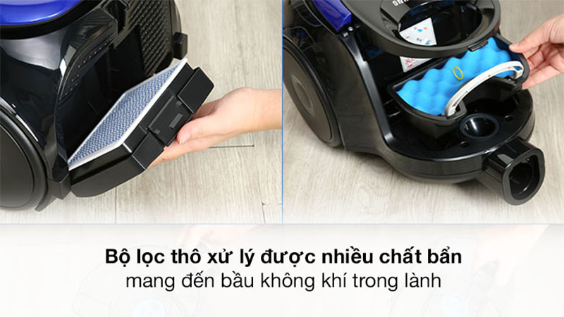 Máy hút bụi Samsung VC18M2120SB/SV - Hàng chính hãng