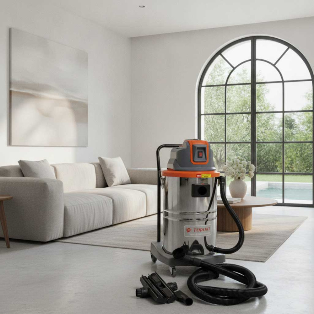 Máy hút bụi 60L 3200W Toboki TK-60L - Hàng chính hãng