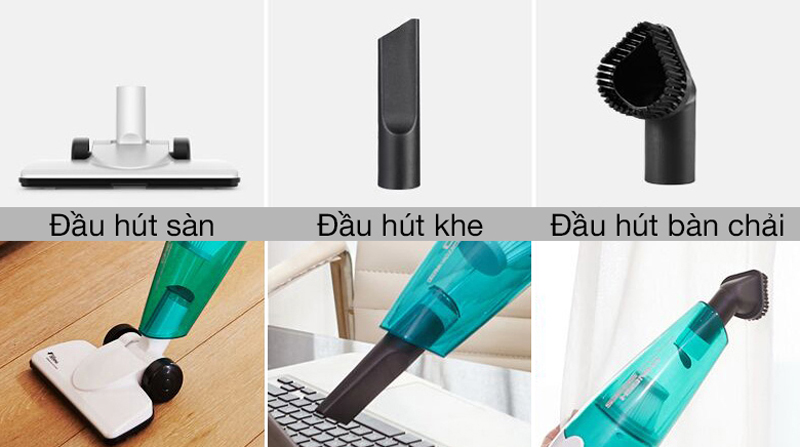 Máy hút bụi cầm tay Deerma DX118C  - Hàng chính hãng