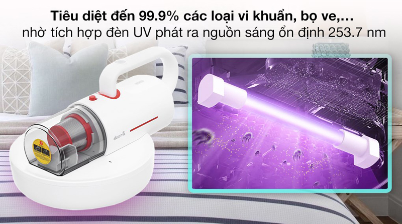 Máy hút bụi cầm tay Deerma CM1900 - Hàng chính hãng