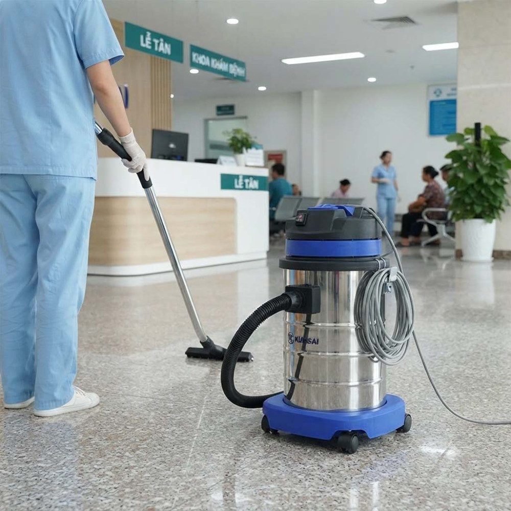 Máy hút bụi công nghiệp Kumisai KMS30S - Hàng chính hãng