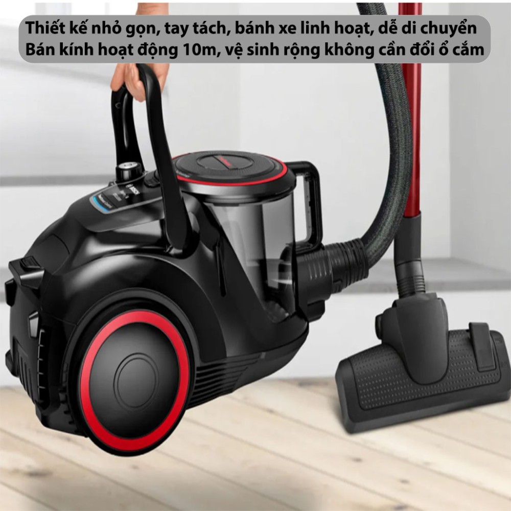 Máy hút bụi dạng hộp Bosch BGS41POW1 Series 6 - Hàng chính hãng