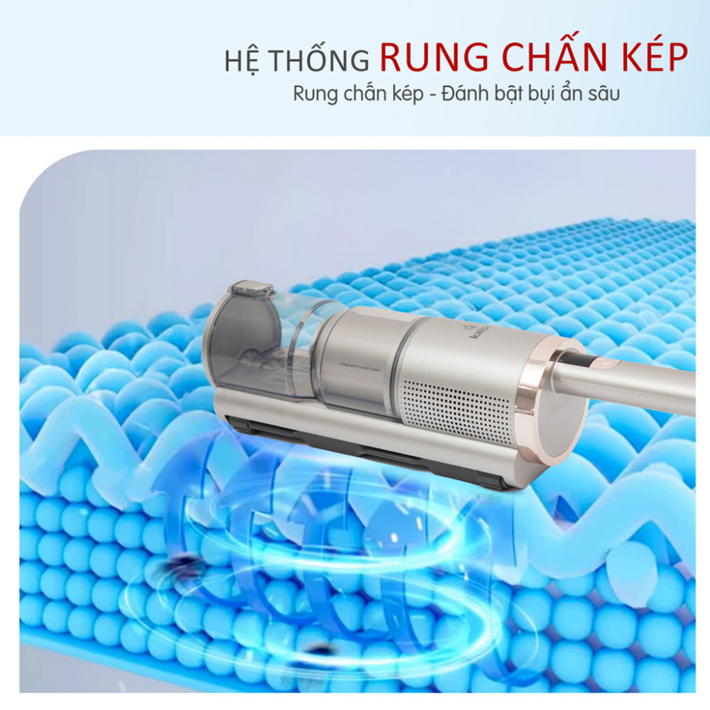 Máy hút bụi giường nệm diệt khuẩn UV Kalpen V4 - Hàng chính hãng