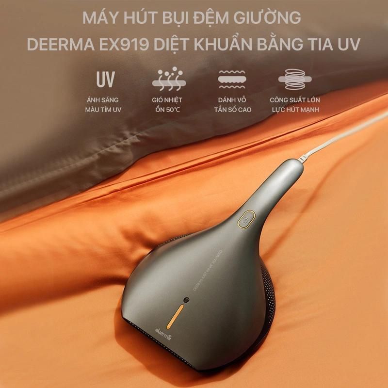 Máy hút bụi giường nệm Deerma EX919 - Hàng chính hãng