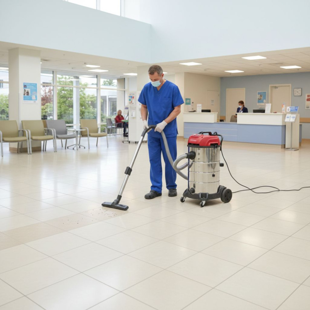 Máy hút bụi công nghiệp khô và ướt Fujihome VC80N - Hàng chính hãng