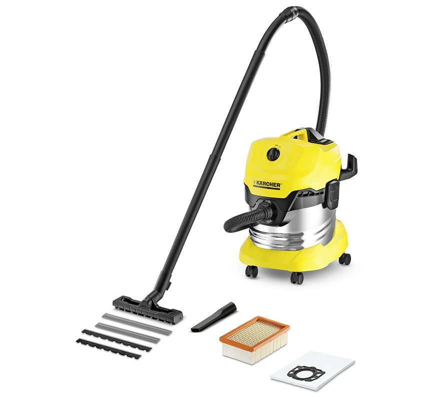 Máy hút bụi khô và ướt Karcher WD 4 PREMIUM - Hàng chính hãng