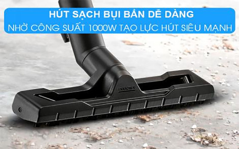 Máy hút bụi khô và ướt Fujihome VC12 - Hàng chính hãng