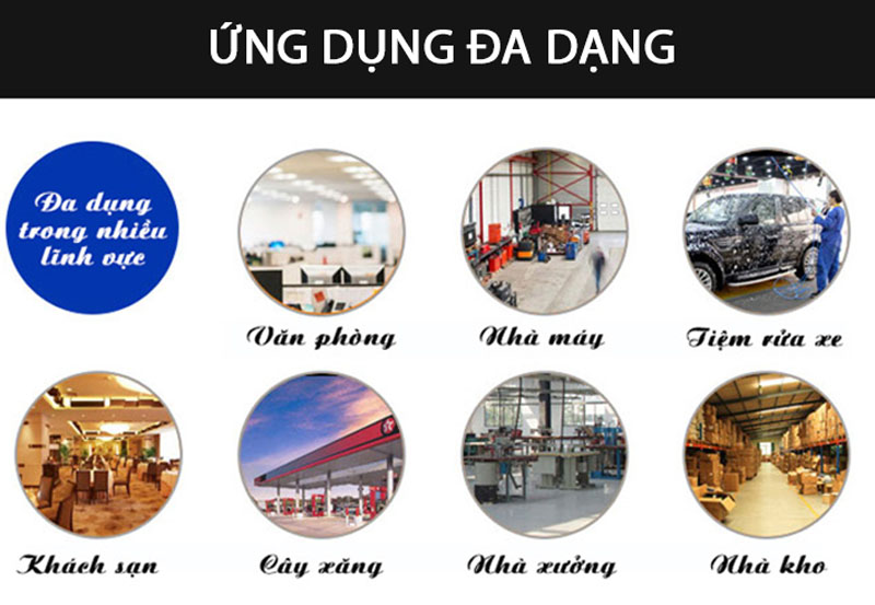 Máy hút bụi khô và ướt Fujihome VC35 - Hàng chính hãng