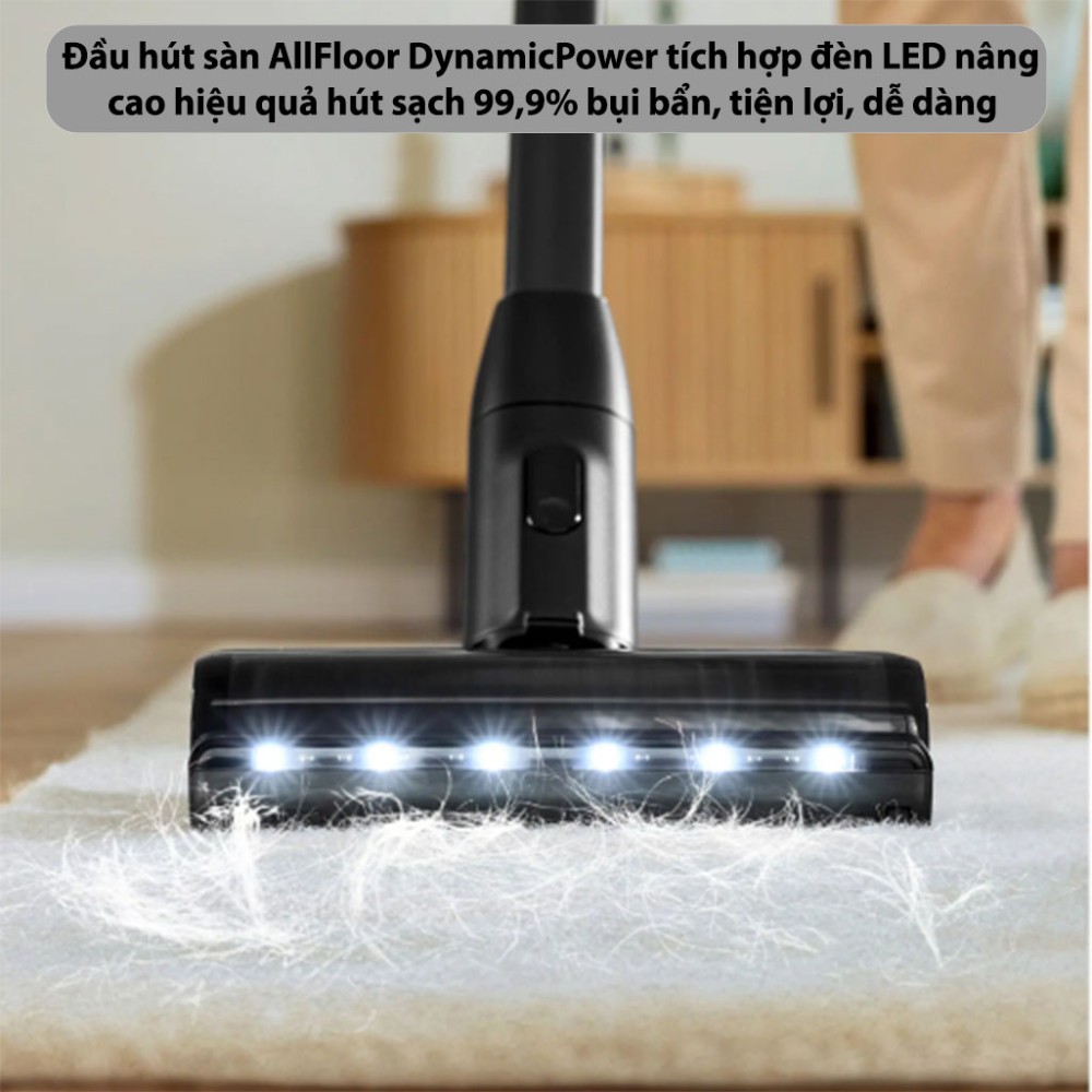 Máy hút bụi không dây Bosch BCS1051POW - Hàng chính hãng