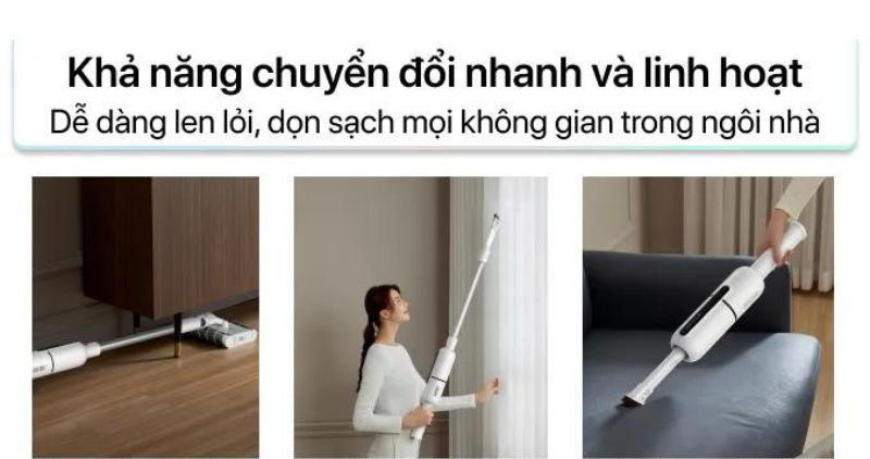 Máy hút bụi cầm tay không dây Deerma VC55 - Hàng chính hãng