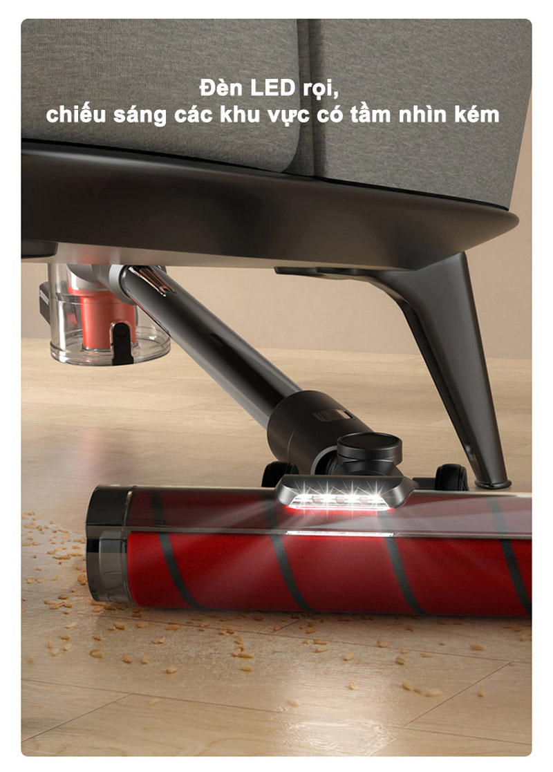 Máy hút bụi không dây Deerma VC80 - Hàng chính hãng