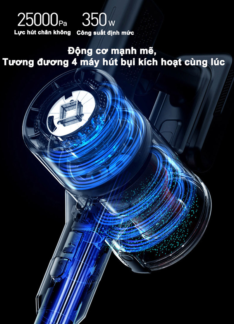 Máy hút bụi không dây Deerma VC80 - Hàng chính hãng