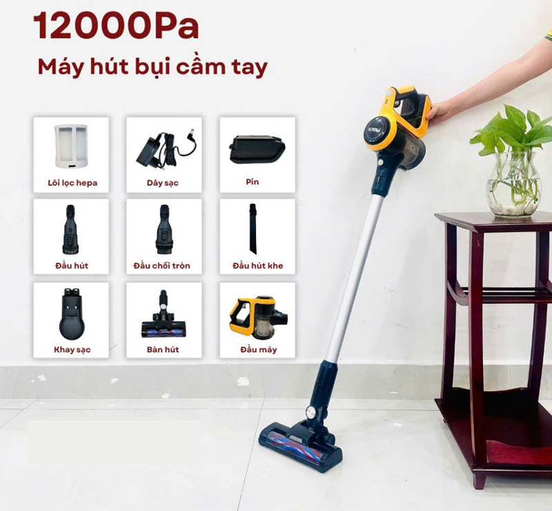 Máy hút bụi không dây Sumika K88 - Hàng chính hãng
