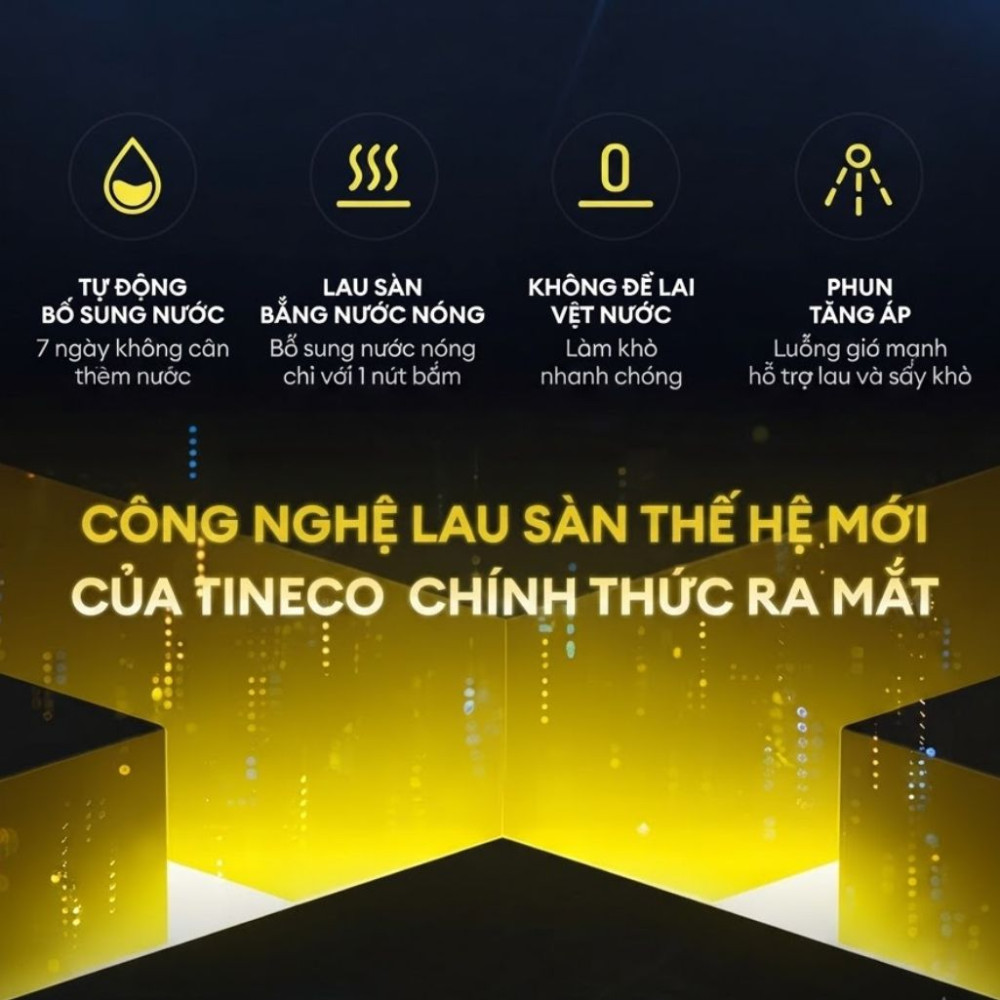 Máy hút bụi lau sàn khô ướt Tineco Floor One Station S9 Artist - Hàng chính hãng