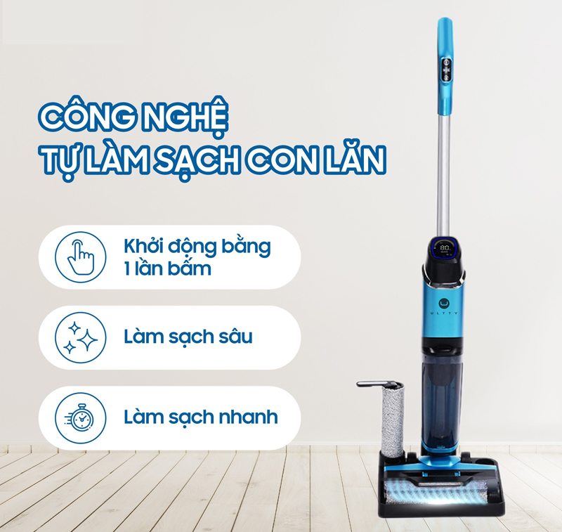 Máy hút bụi lau nhà thông minh Ultty SCW18 - Hàng chính hãng
