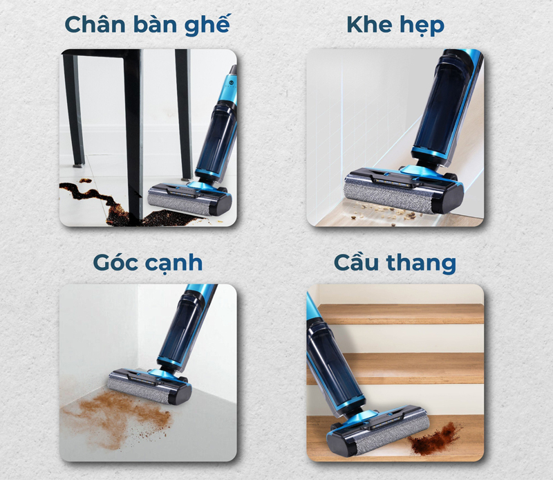 Máy hút bụi lau nhà thông minh Ultty SCW18 - Hàng chính hãng