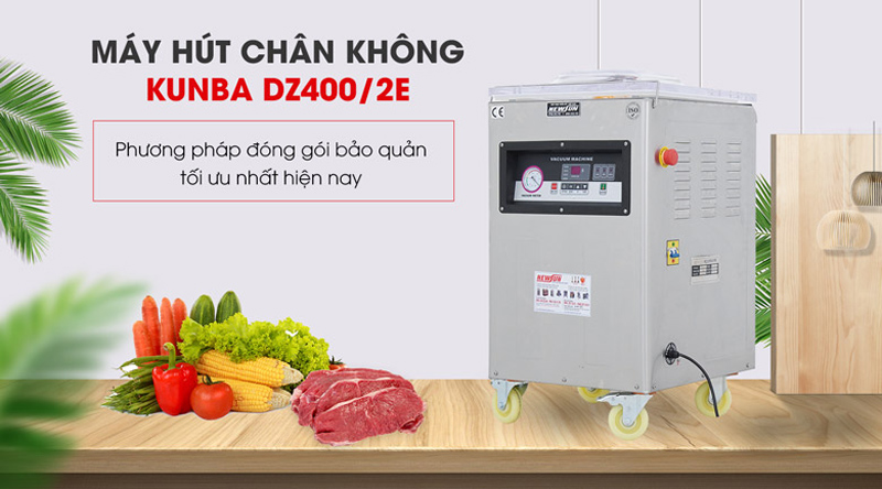 Máy hút chân không NewSun DZ400/2E - Hàng chính hãng