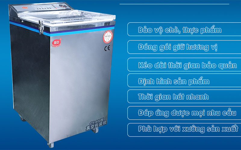 Máy hút chân không công nghiệp Yuzhong CY-600 - Hàng chính hãng