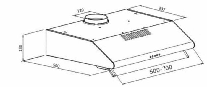 Máy hút khói khử mùi Arber AB-700A - Hàng chính hãng
