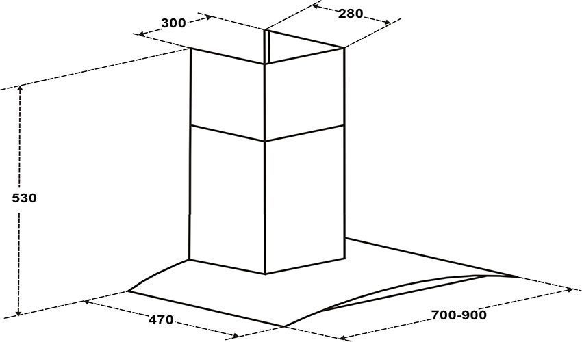 Máy hút khói khử mùi Binova BI-76-ISO-09 - Hàng chính hãng