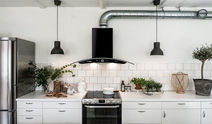 Máy hút khói khử mùi Capri CR-981H - Hàng chính hãng