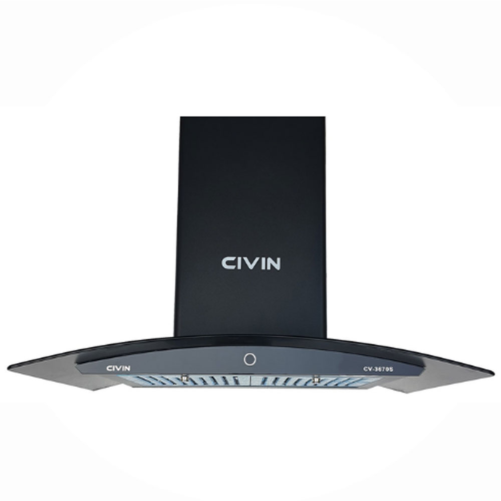 Máy hút mùi kính cong Civin CV-3670S - Hàng chính hãng