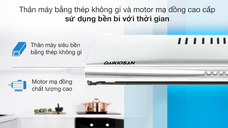 Máy hút khói khử mùi Daikiosan DKH-000006 - Hàng chính hãng