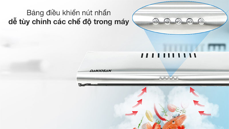 Máy hút khói khử mùi Daikiosan DKH-000006 - Hàng chính hãng