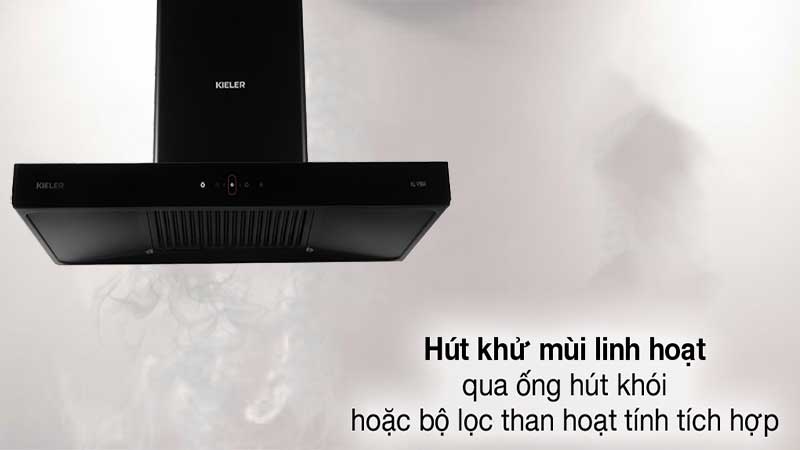 Máy hút khói khử mùi Kieler KL-V904 - Hàng chính hãng