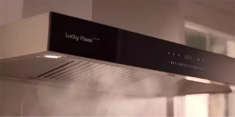 Máy hút khói khử mùi Lucky Flame RG-911T - Hàng chính hãng