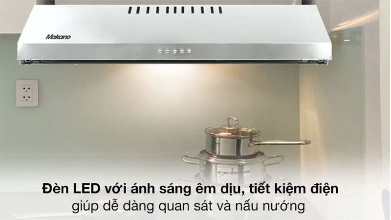 Máy hút khói khử mùi Makano MKH-000007 - Hàng chính hãng