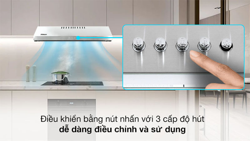 Máy hút khói khử mùi Makano MKH-000007 - Hàng chính hãng