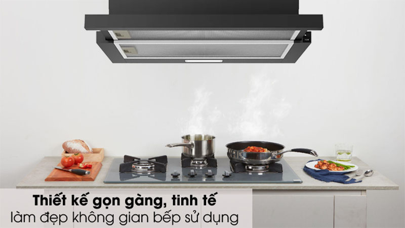 Máy hút khói khử mùi Midea 60L03 - Hàng chính hãng