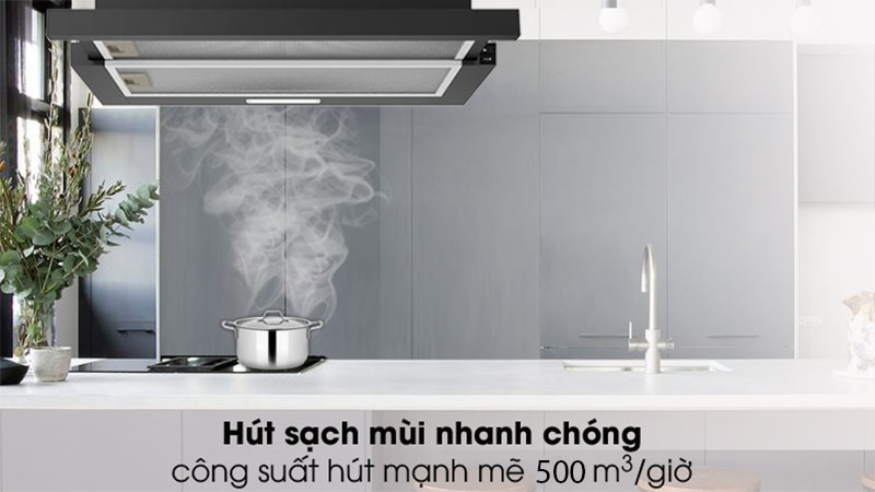 Máy hút khói khử mùi Midea 60L03 - Hàng chính hãng