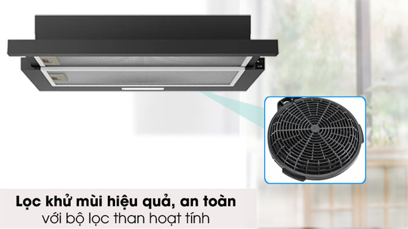 Máy hút khói khử mùi Midea 60L03 - Hàng chính hãng