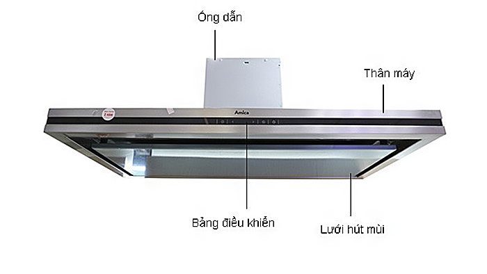 Máy hút mùi Amica OKS952T - Hàng chính hãng