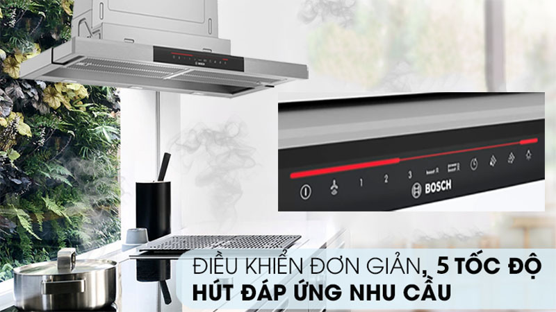 Máy hút mùi Bosch DFS097K51 - Hàng chính hãng