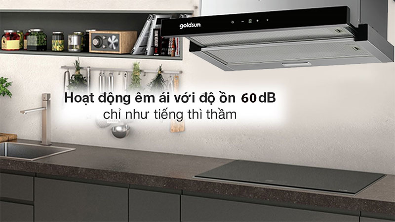Máy hút mùi Goldsun GRH7740 - Hàng chính hãng