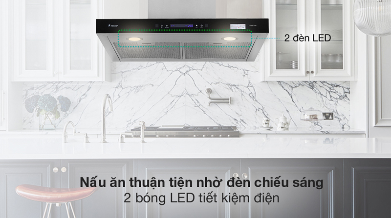Máy hút mùi chữ T Pramie TT22-700 - Hàng chính hãng