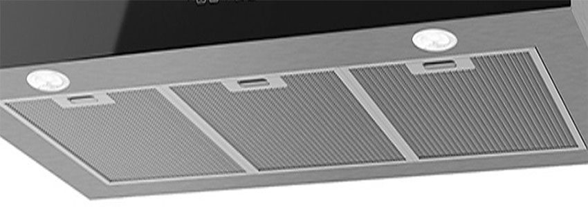 Máy hút mùi Steiger Komoda Touch 70 Black - Hàng chính hãng