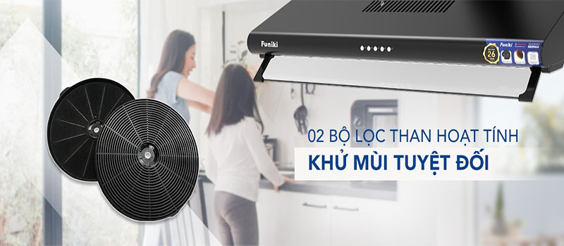 Máy hút mùi Funiki HKH9638 - Hàng chính hãng