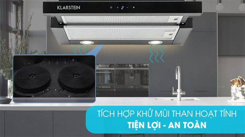 Máy hút mùi âm tủ Klarstein Vinea Unterbau  - Hàng chính hãng