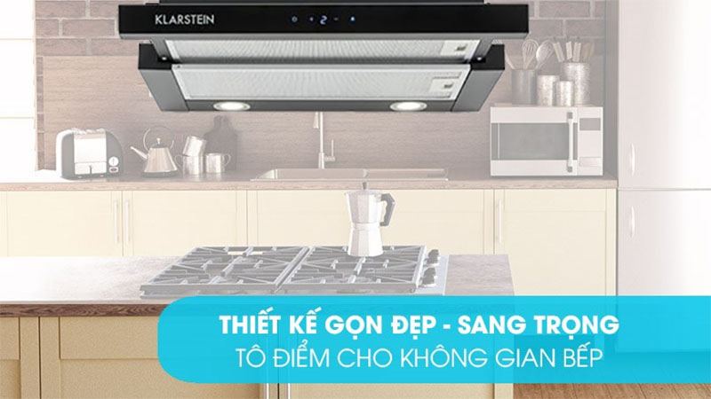 Máy hút mùi âm tủ Klarstein Vinea Unterbau  - Hàng chính hãng